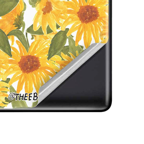 Bouffants and Broken Hearts Sunflowers Google Pixel 6 Skin